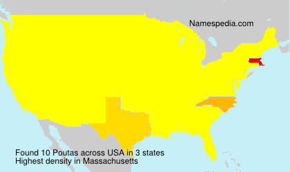 Surname Poutas in USA Surname Poutas in USA