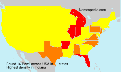 Surname Powll in USA Surname Powll in USA