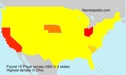 Surname Poyar in USA Surname Poyar in USA