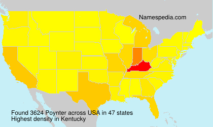 Surname Poynter in USA Surname Poynter in USA