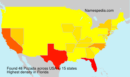 Surname Pozada in USA Surname Pozada in USA