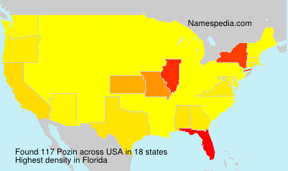 Surname Pozin in USA Surname Pozin in USA