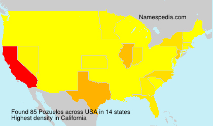 Surname Pozuelos in USA Surname Pozuelos in USA