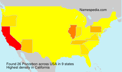 Surname Pozzebon in USA Surname Pozzebon in USA