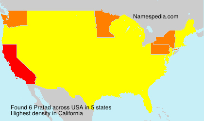 Surname Prafad in USA Surname Prafad in USA