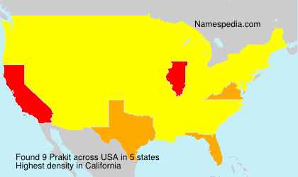 Surname Prakit in USA Surname Prakit in USA