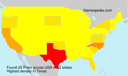 Surname Pram in USA Surname Pram in USA