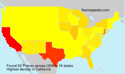 Surname Pranav in USA Surname Pranav in USA