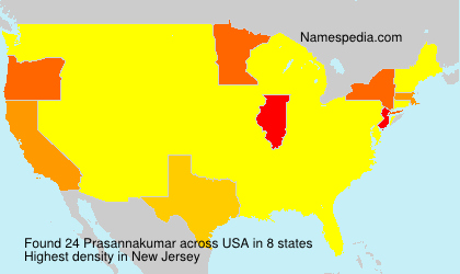 Surname Prasannakumar in USA Surname Prasannakumar in USA