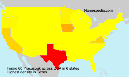 Surname Prasasouk in USA Surname Prasasouk in USA