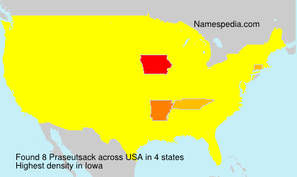Surname Praseutsack in USA Surname Praseutsack in USA