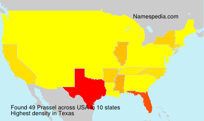 Surname Prassel in USA Surname Prassel in USA