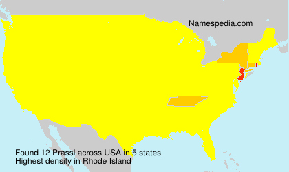 Surname Prassl in USA Surname Prassl in USA