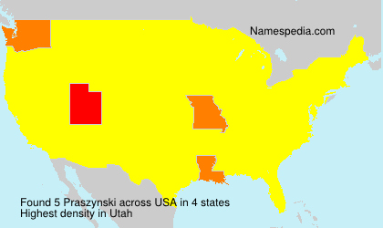 Surname Praszynski in USA Surname Praszynski in USA