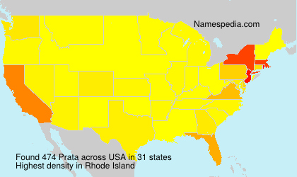Surname Prata in USA Surname Prata in USA