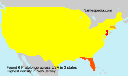 Surname Pratolongo in USA Surname Pratolongo in USA