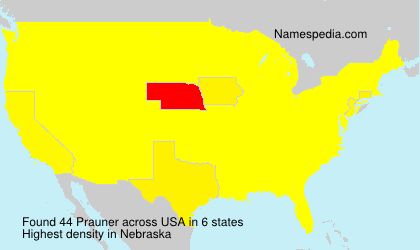 Surname Prauner in USA Surname Prauner in USA
