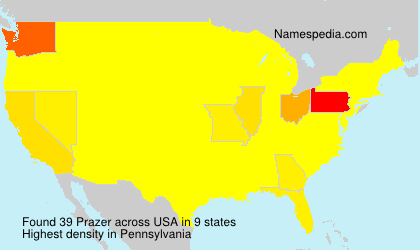Surname Prazer in USA Surname Prazer in USA