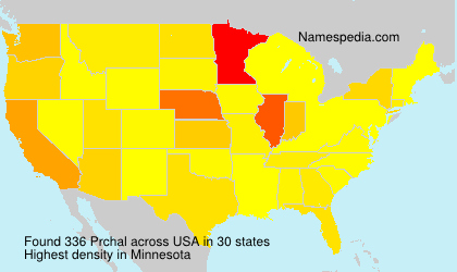 Surname Prchal in USA Surname Prchal in USA