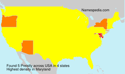 Surname Preistly in USA Surname Preistly in USA