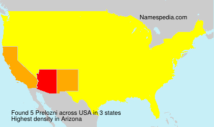 Surname Prelozni in USA Surname Prelozni in USA