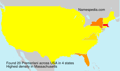 Surname Premerlani in USA