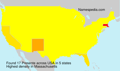 Surname Presente in USA Surname Presente in USA