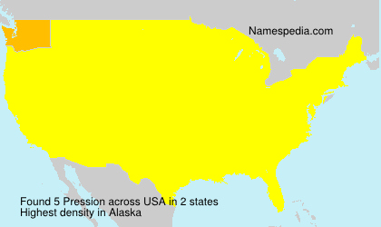 Surname Pression in USA Surname Pression in USA