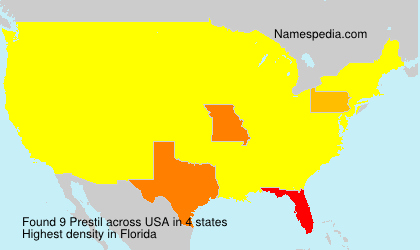 Surname Prestil in USA Surname Prestil in USA