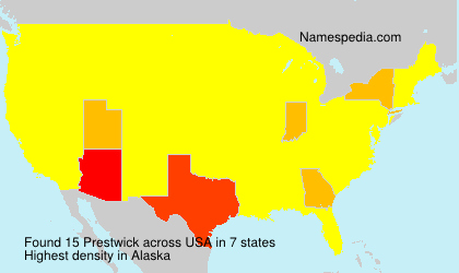 Surname Prestwick in USA Surname Prestwick in USA