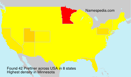 Surname Prettner in USA Surname Prettner in USA