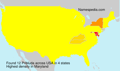 Surname Pribluda in USA Surname Pribluda in USA