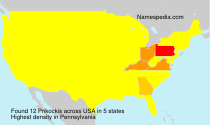 Surname Prikockis in USA Surname Prikockis in USA