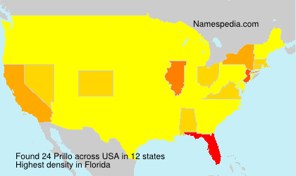 Surname Prillo in USA Surname Prillo in USA