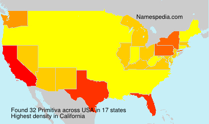 Surname Primitiva in USA Surname Primitiva in USA