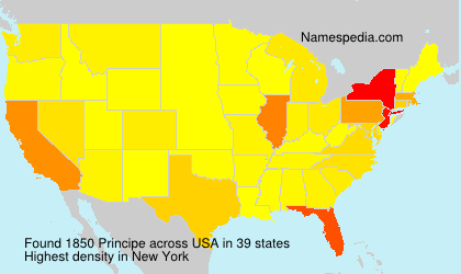Surname Principe in USA Surname Principe in USA