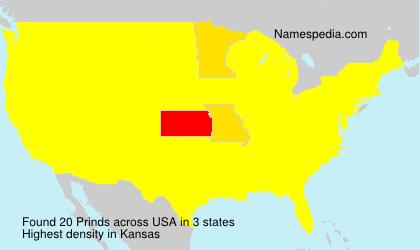 Surname Prinds in USA Surname Prinds in USA