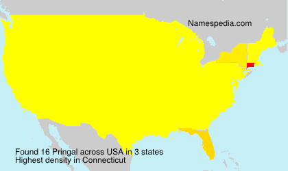 Surname Pringal in USA Surname Pringal in USA
