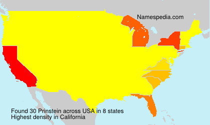 Surname Prinstein in USA Surname Prinstein in USA