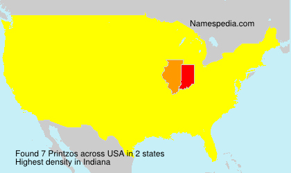 Surname Printzos in USA Surname Printzos in USA