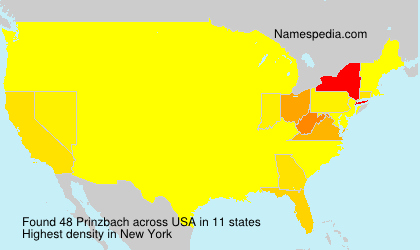 Surname Prinzbach in USA Surname Prinzbach in USA