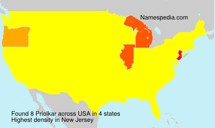 Surname Priolkar in USA Surname Priolkar in USA
