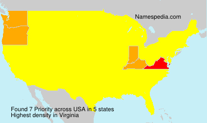 Surname Priority in USA Surname Priority in USA