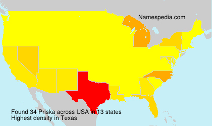 Surname Priska in USA Surname Priska in USA