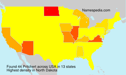 Surname Pritchert in USA Surname Pritchert in USA