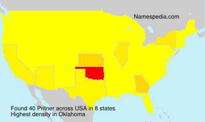 Surname Pritner in USA Surname Pritner in USA