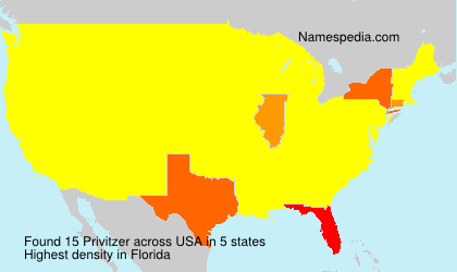 Surname Privitzer in USA Surname Privitzer in USA