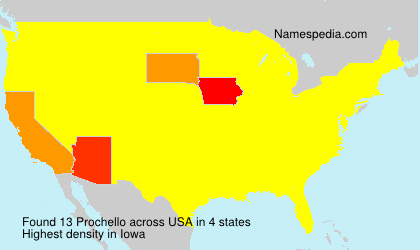 Surname Prochello in USA Surname Prochello in USA