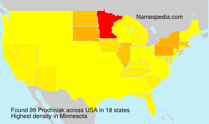 Surname Prochniak in USA Surname Prochniak in USA