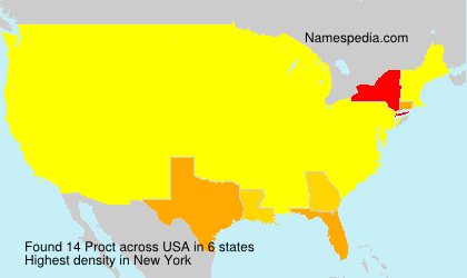 Surname Proct in USA Surname Proct in USA